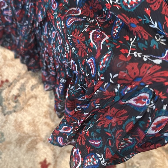 Draper James Paisley Print Dress. Size XL - Picture 3 of 6